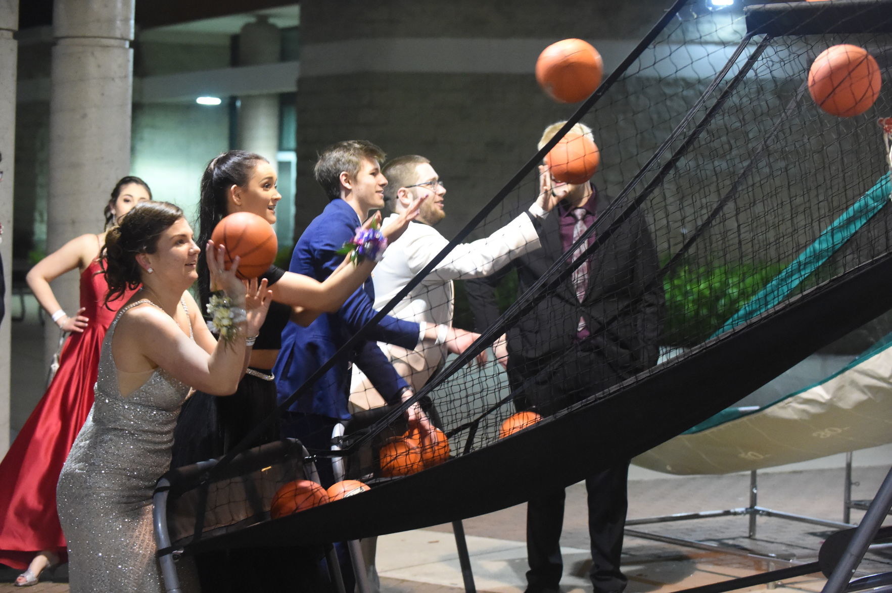 Going for the hoop